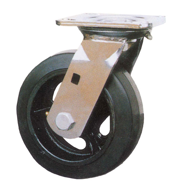 Molded Rubber on Steel Casters - Holtz Industries