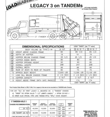Loadmaster Legacy 3 Series Short